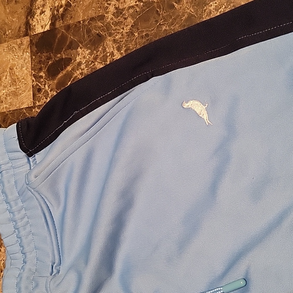 Staple Men Light Blue Joggers with Black Stripes Size 2XL - Picture 3 of 6